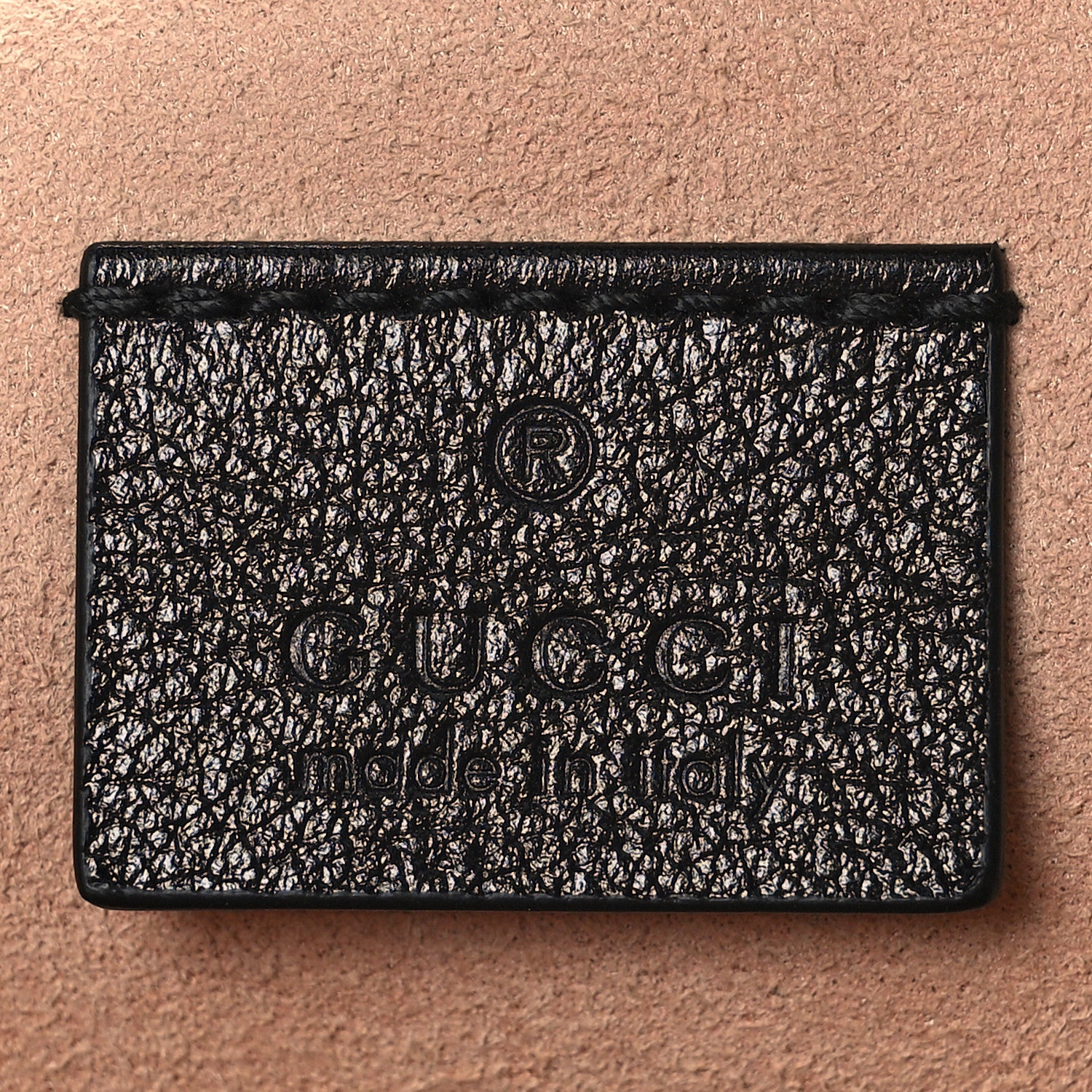 Gucci Azalea Calfskin Matelasse Heart GG Marmont Zip Pouch Black 6 of 9