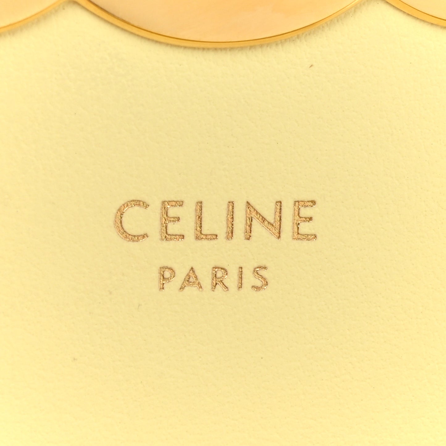 Shiny Calfskin Mini Claude Almond Green