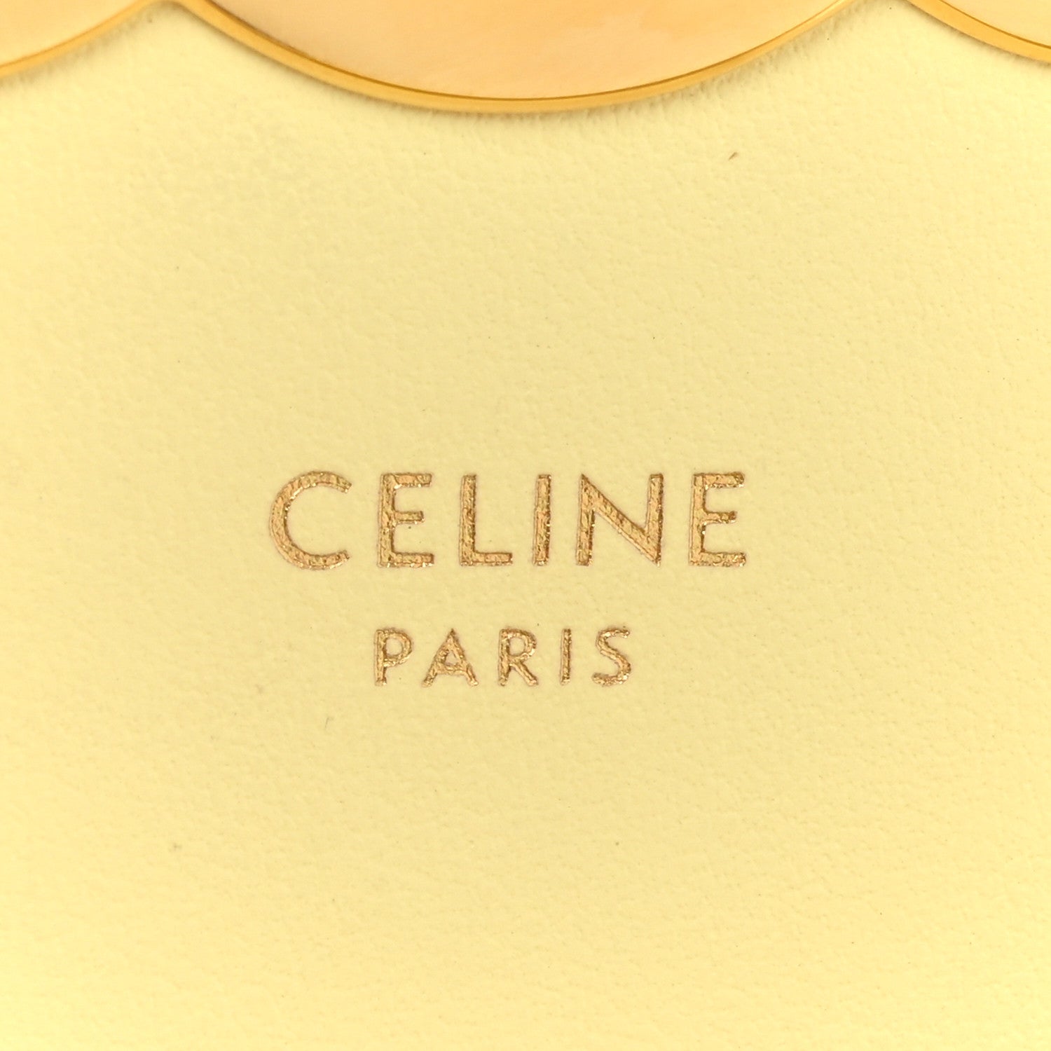 Celine Shiny Calfskin Mini Claude Almond Green 6 of 15