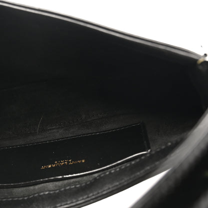 Saint Laurent Patent Calfskin Le 5 A 7 Mini Hobo Black 5 of 10