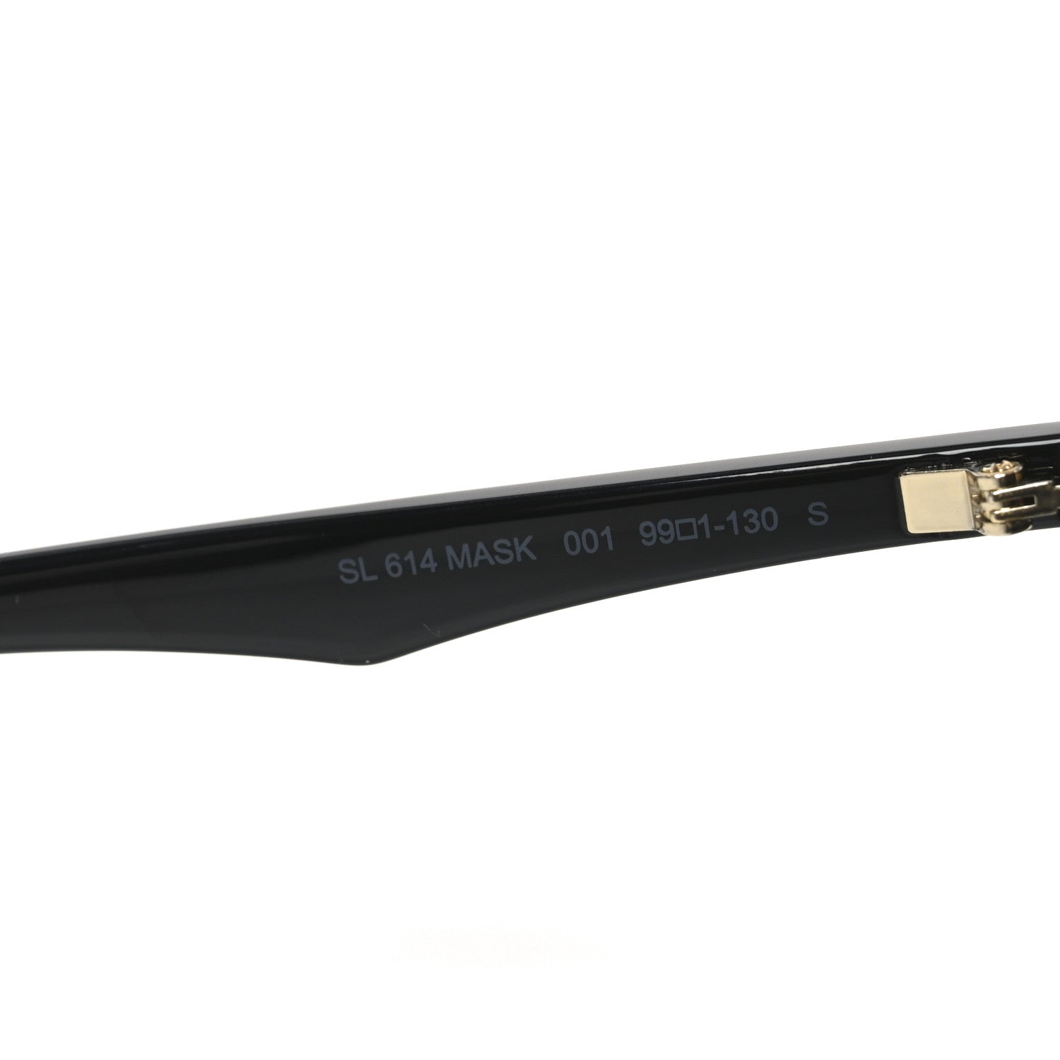 Saint Laurent SL 614 Mask Sunglasses Black 6 of 7