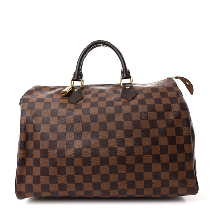 Louis Vuitton Damier Ebene Speedy 35 1 of 11