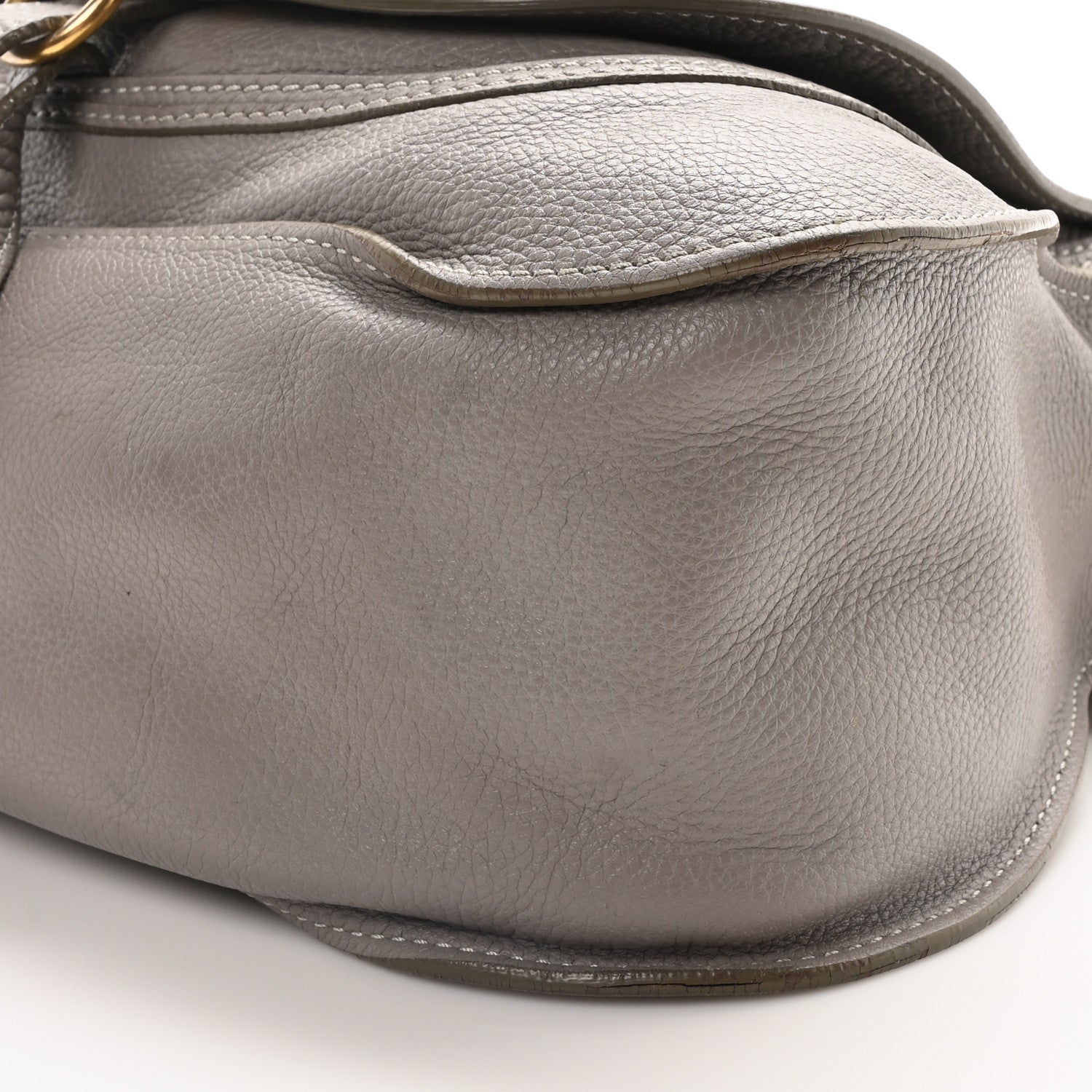 Chloe Calfskin Medium Marcie Satchel Cashmere Grey 10 of 10