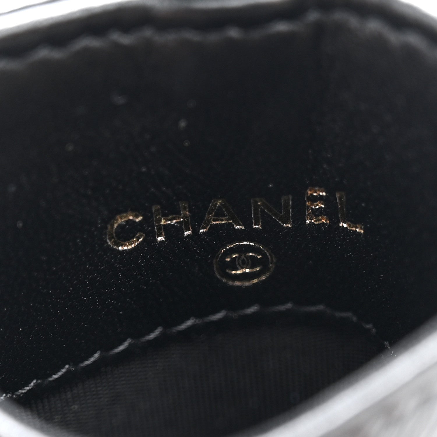 Chanel Pearl Lambskin Pearl Crown CC Wristlet Multi Pouches Black 7 of 8