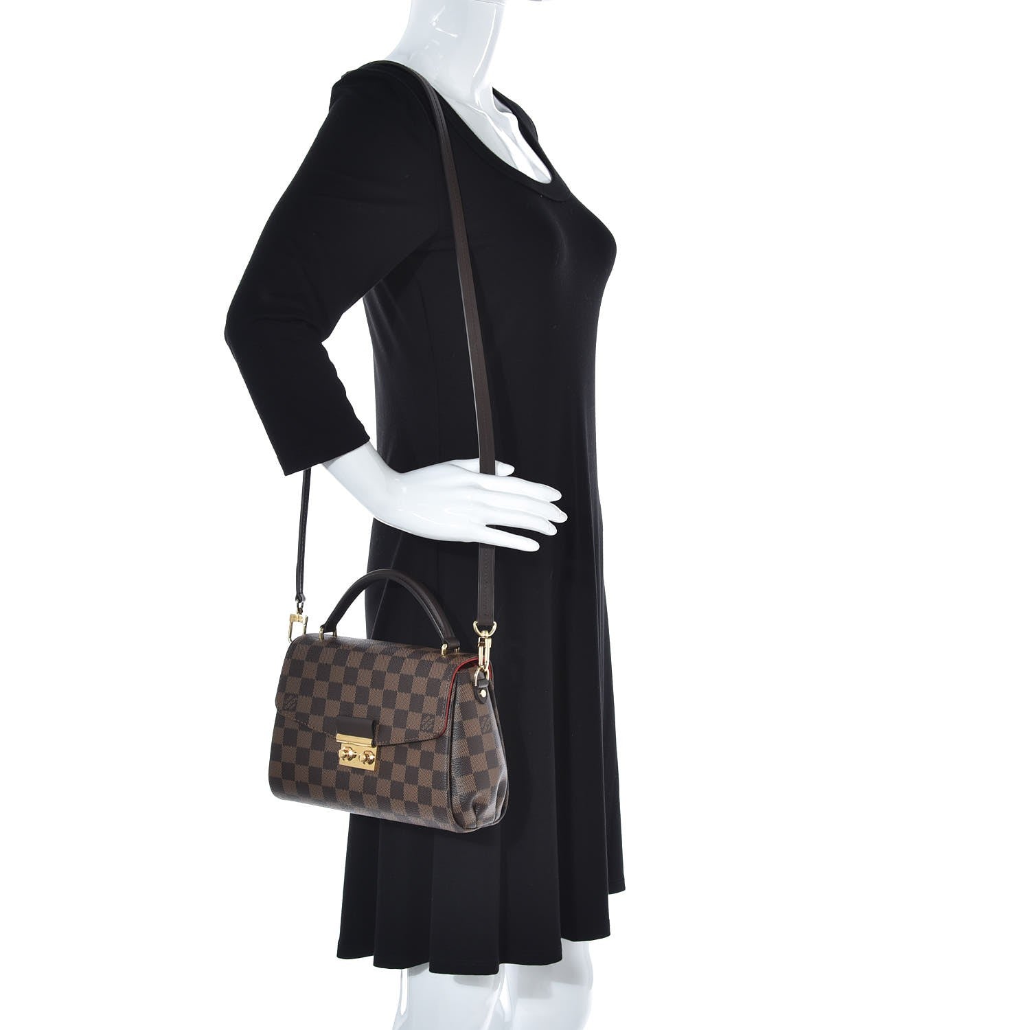 Louis Vuitton Damier Ebene Croisette 2 of 7