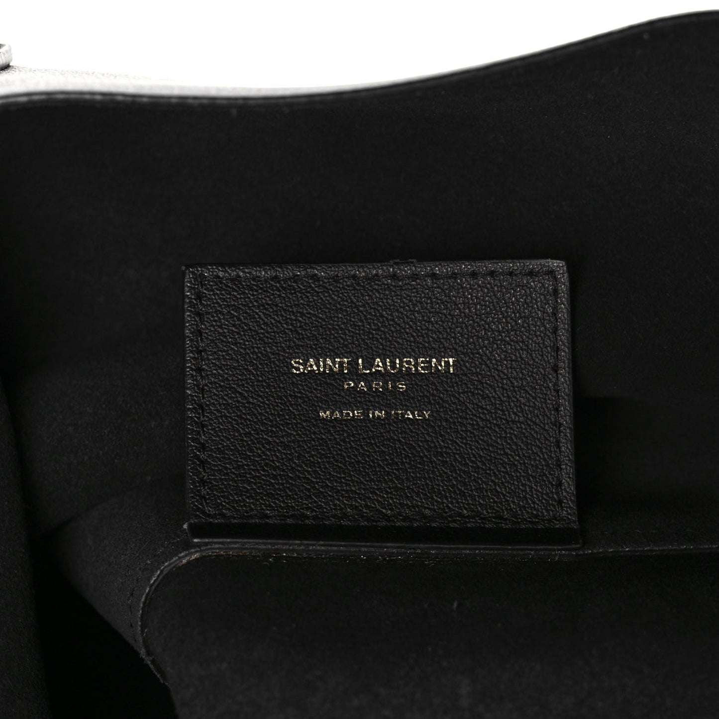 Calfskin Large Shopping Tote Black