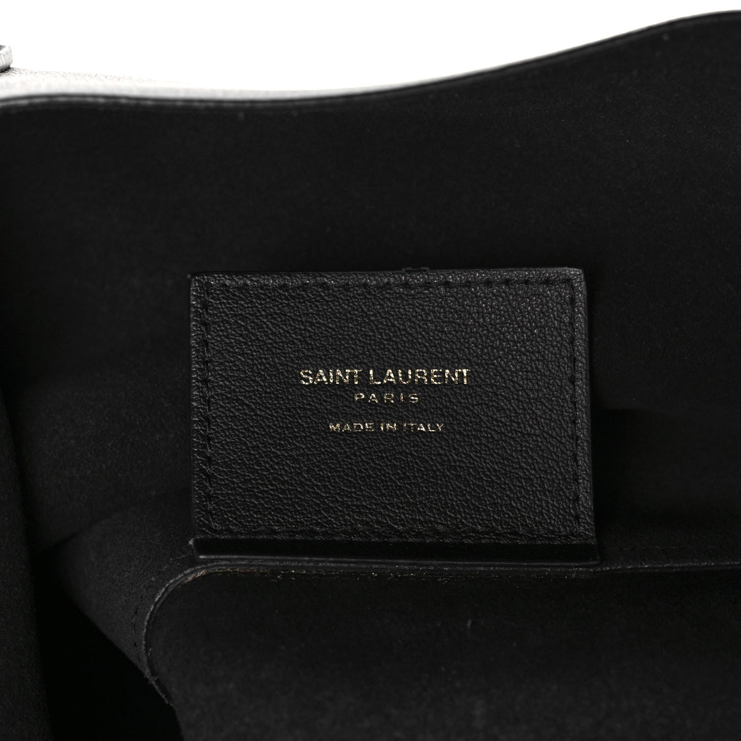 Saint Laurent Calfskin Large Shopping Tote Black 6 of 15