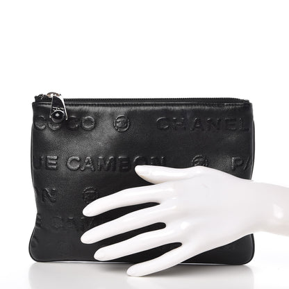 Chanel Calfskin Small Unlimited Pouch Black 2 of 10
