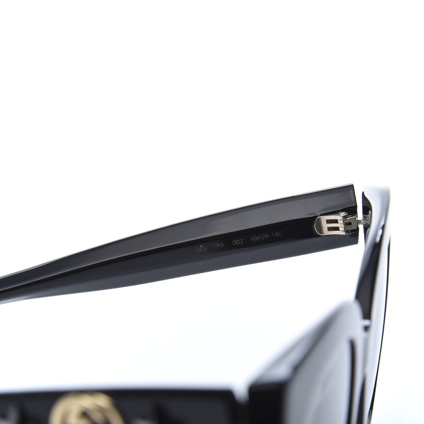 Round Frame Star Sunglasses GG0208S Black
