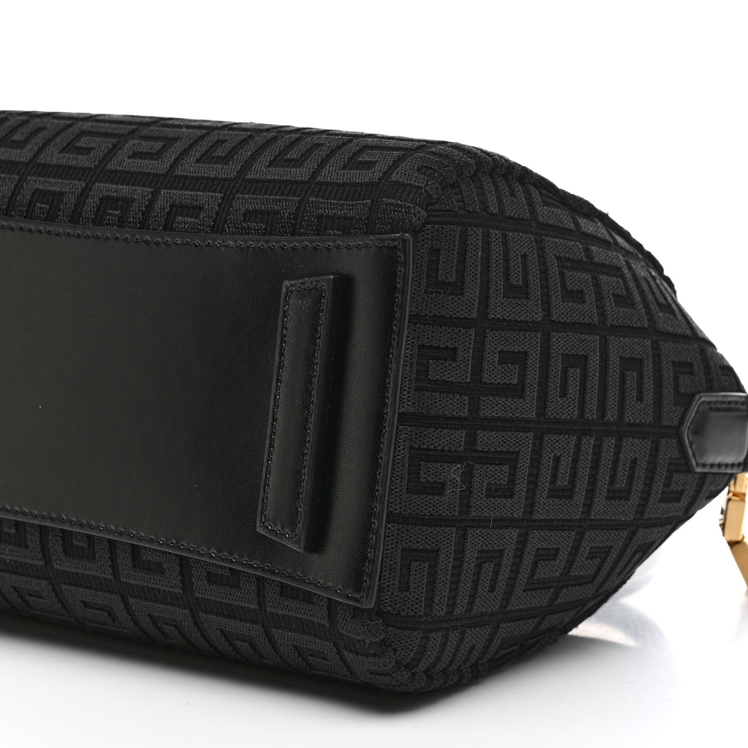 Givenchy Canvas Jacquard Embroidered Calfskin 4G Mini Antigona Black 10 of 17