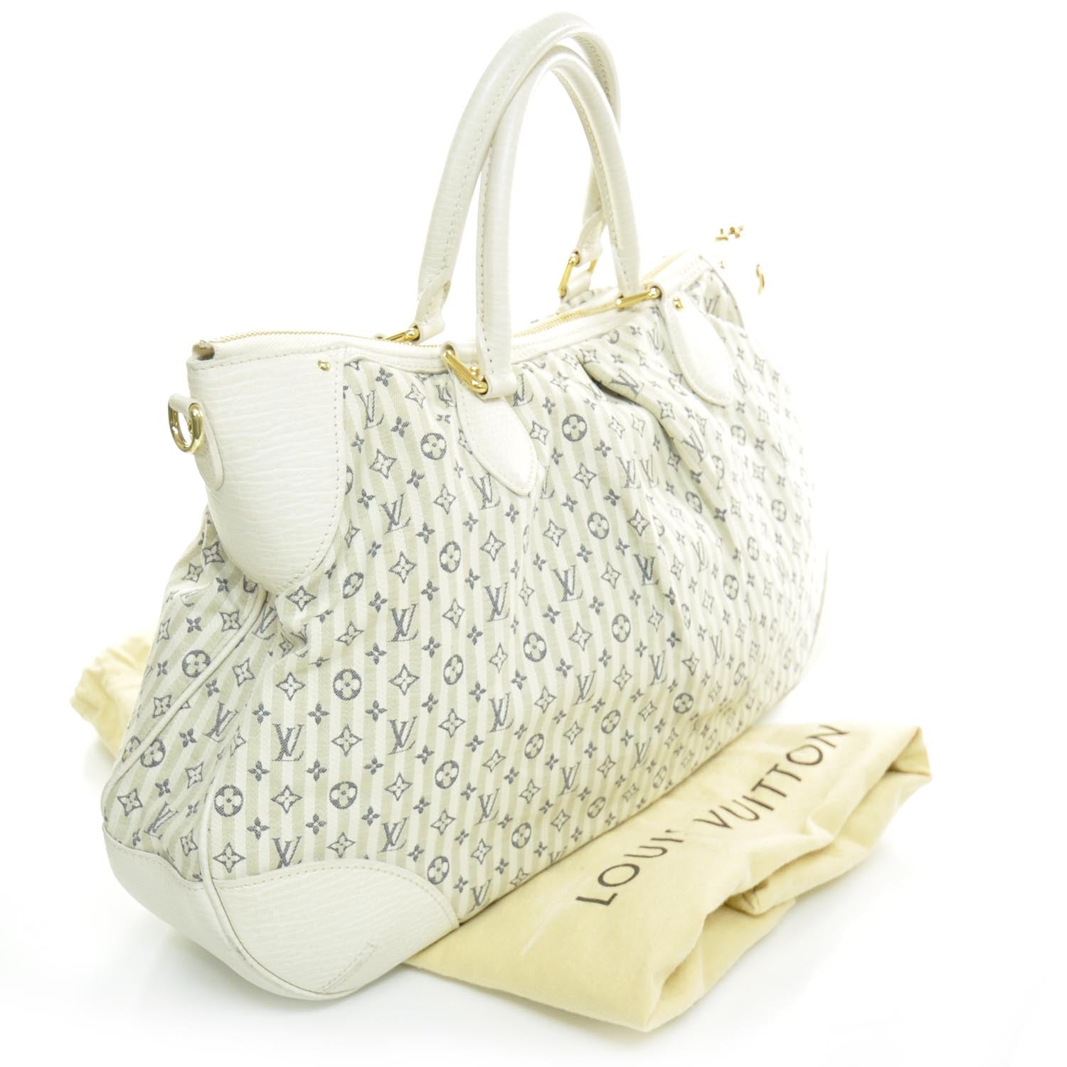 Louis Vuitton Mini Lin Croisette Marina GM Blue 3 of 8