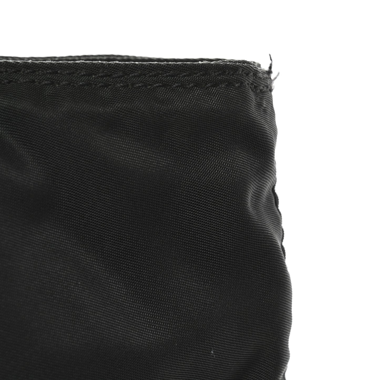 Tessuto Nylon Triangle Tote Mimetico Black