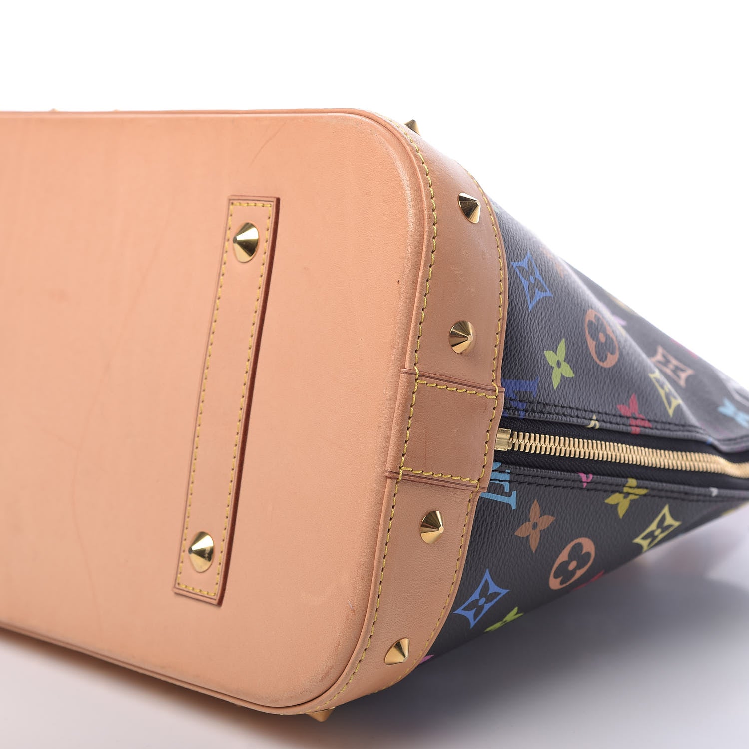 Louis Vuitton Monogram Multicolor Alma GM Black 10 of 10