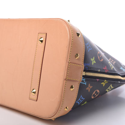 Louis Vuitton Monogram Multicolor Alma GM Black 10 of 10