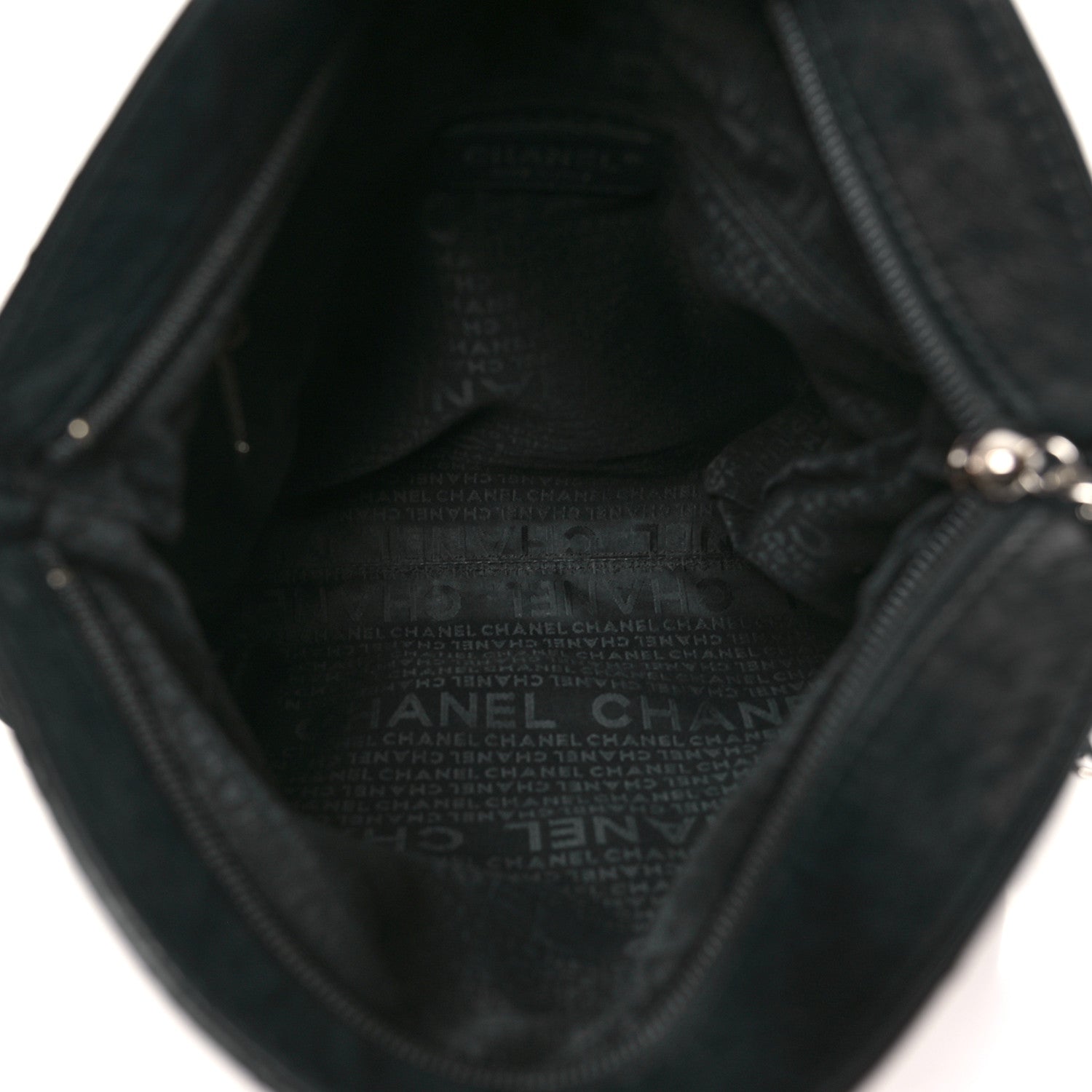 Chanel Lambskin Stitched Medium Ultimate Soft Tote Black 5 of 12