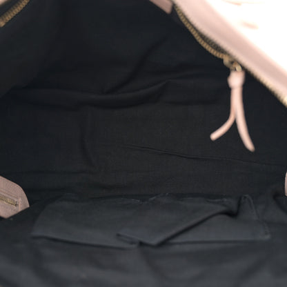 Balenciaga Chevre Silver Metallic Edge Hardware City Rose Aubepine Bois de Rose 6 of 14