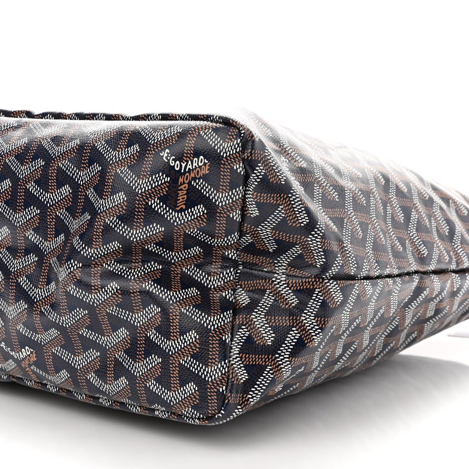 Goyard Goyardine Boheme Hobo Navy Blue 11 of 11