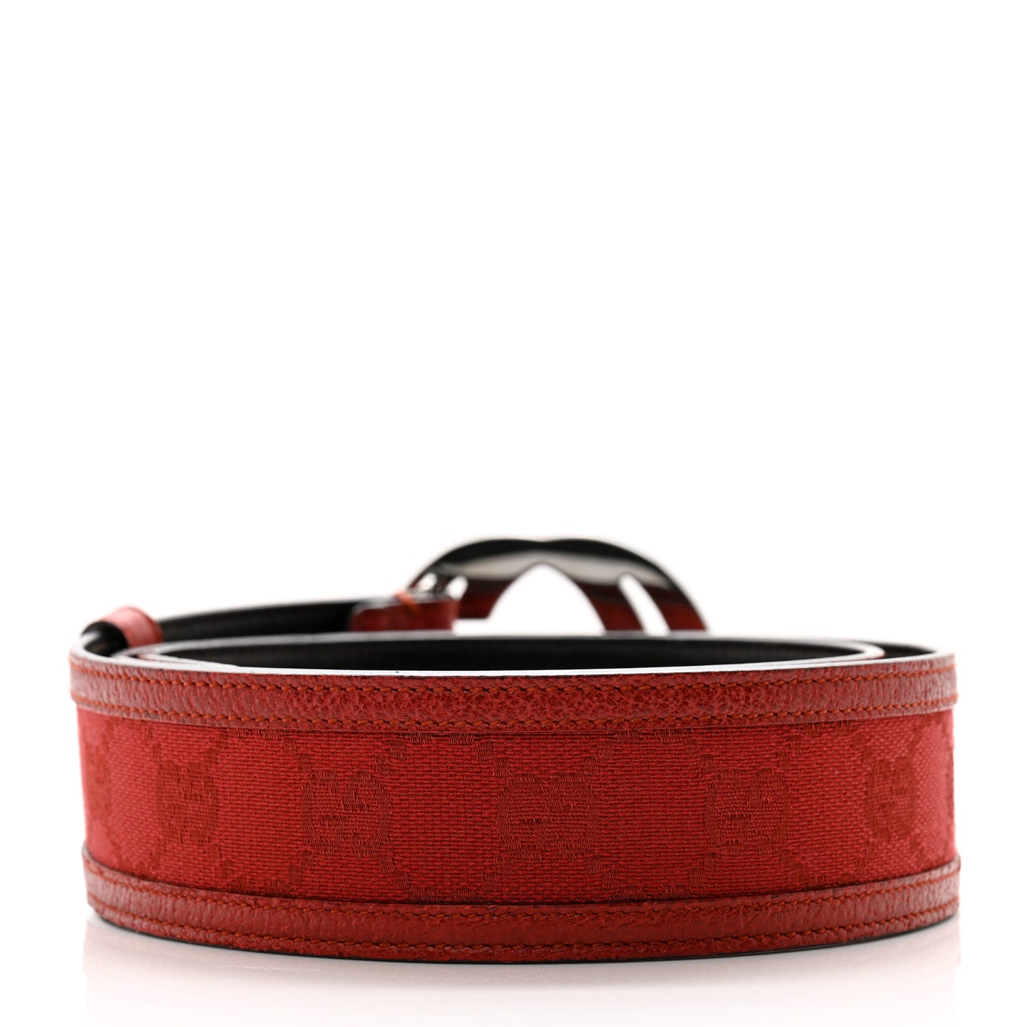 Monogram Interlocking G 40mm Belt 85 34 Red