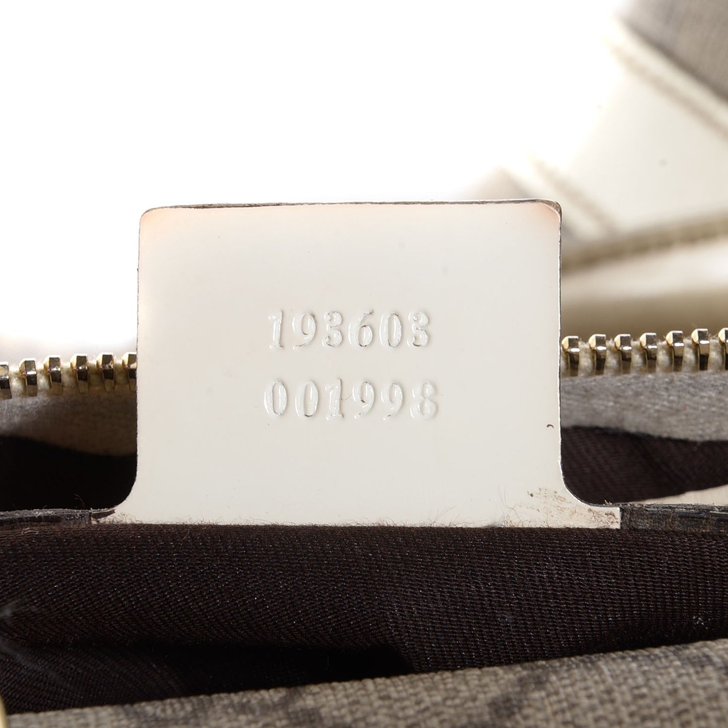 GG Plus Monogram Medium Joy Boston Off White