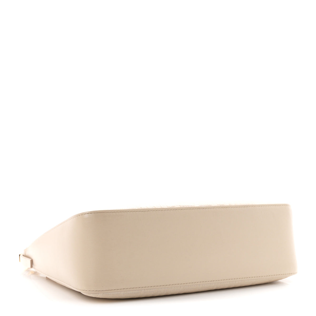 Coated Canvas Logo 4G Embossed Small Moon Cut Out Shoulder Bag Natural Beige