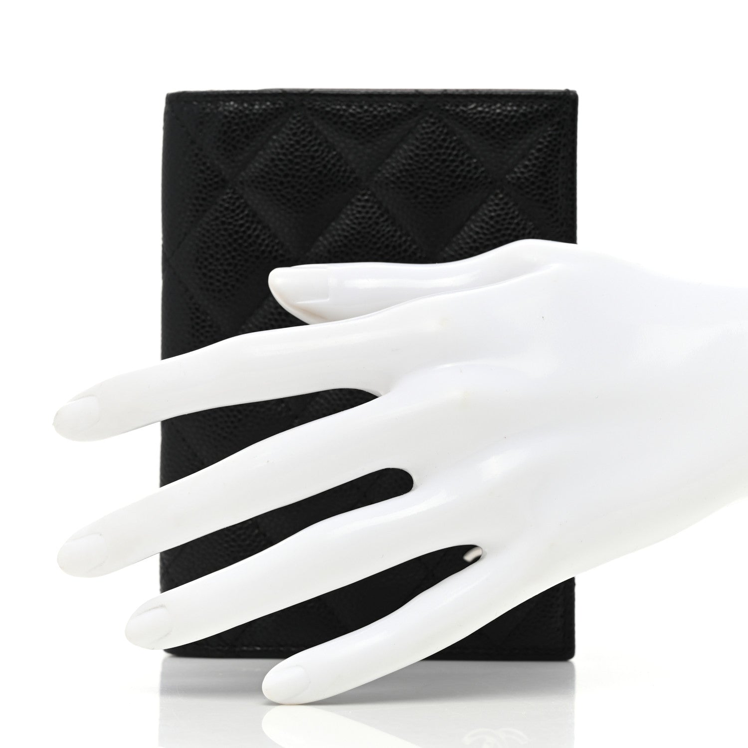 Chanel Caviar Quilted Passport Holder Black 2 of 8