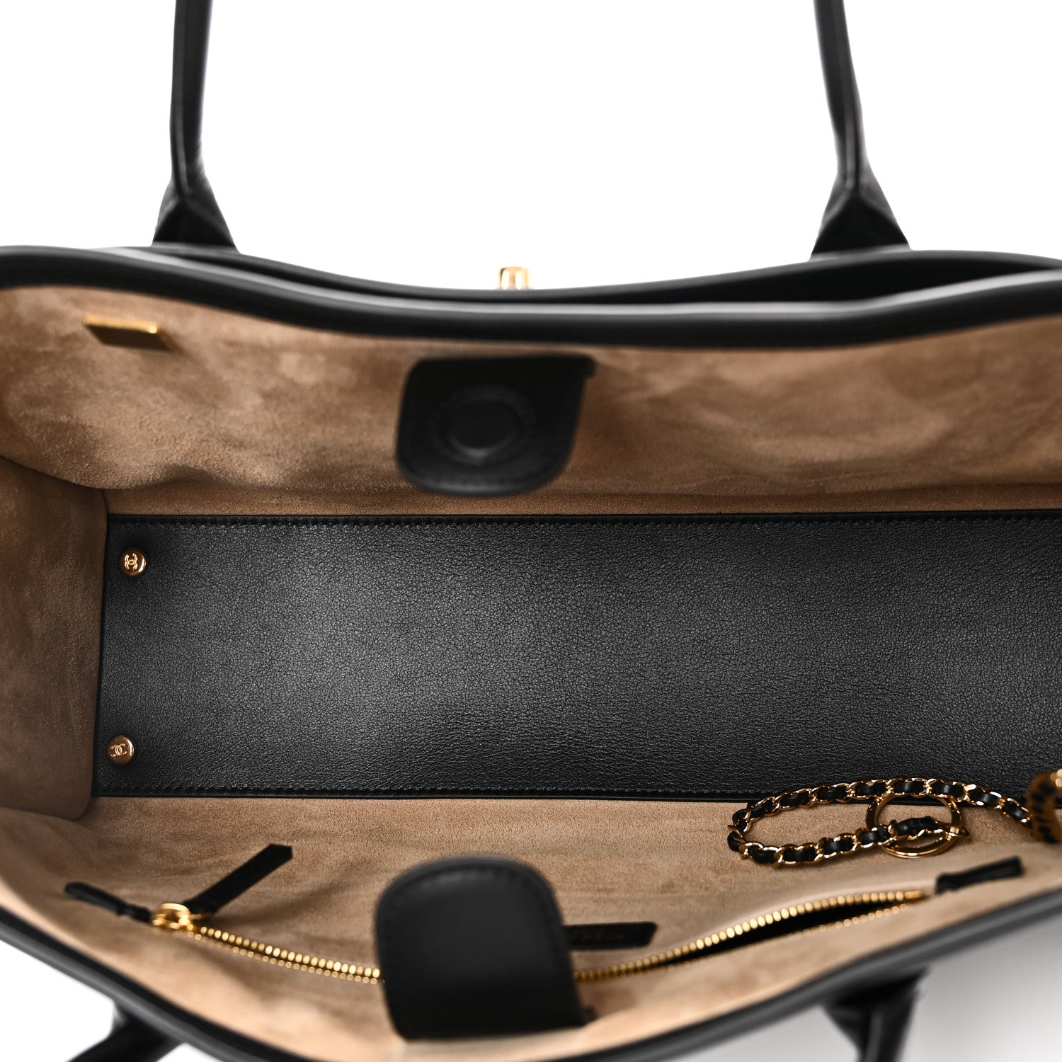 Chanel Calfskin Archetype Small Shopping Tote Black 5 of 11
