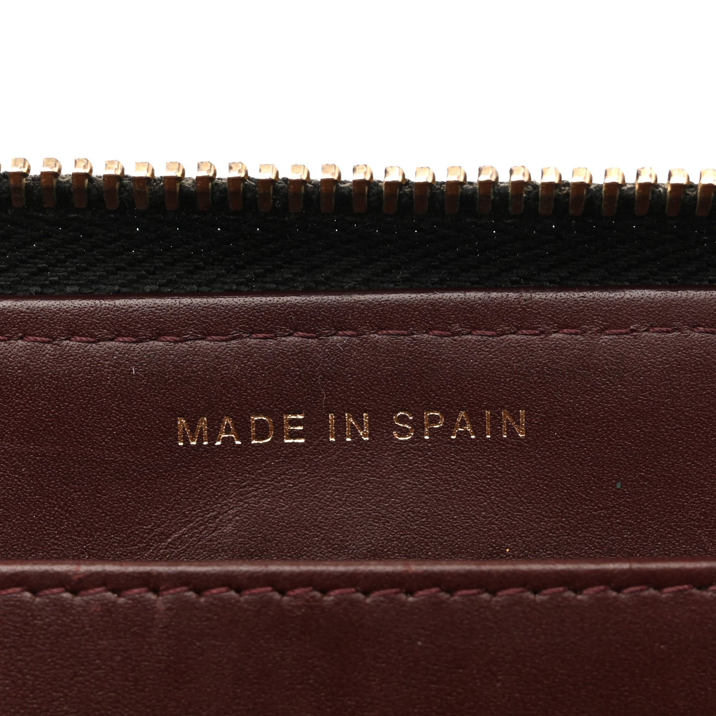 Caviar Quilted Large Gusset Zip Around Wallet Black