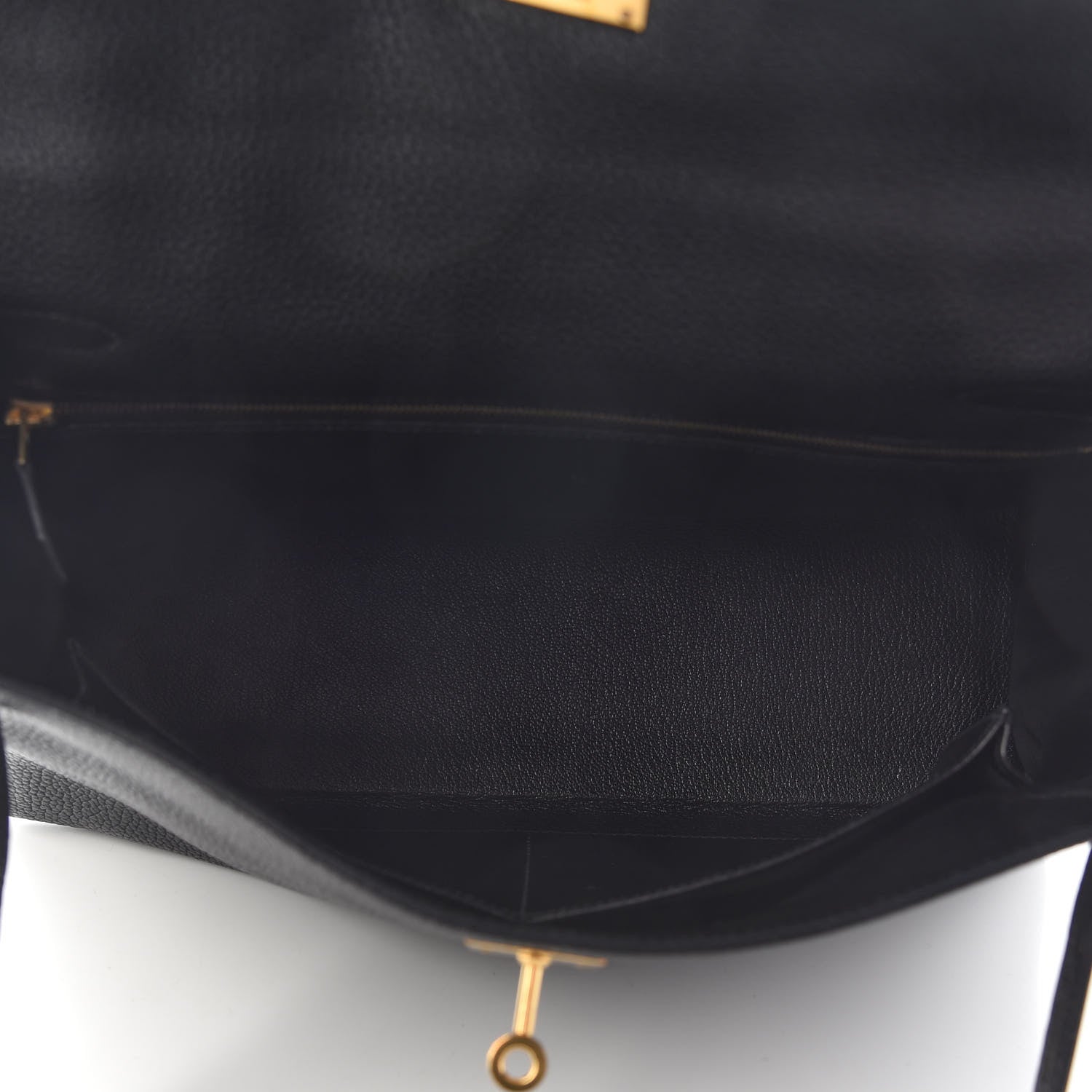 Hermes Taurillon Clemence Kelly Retourne 32 Black 14 of 36