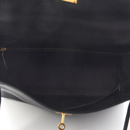 Hermes Taurillon Clemence Kelly Retourne 32 Black 14 of 36