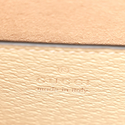 Gucci Textured Dollar Calfskin Web Small Diana Tote Bag Mystic White 10 of 19