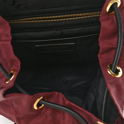 Burberry Nylon Medium Rucksack Backpack Burgundy Red 5 of 10