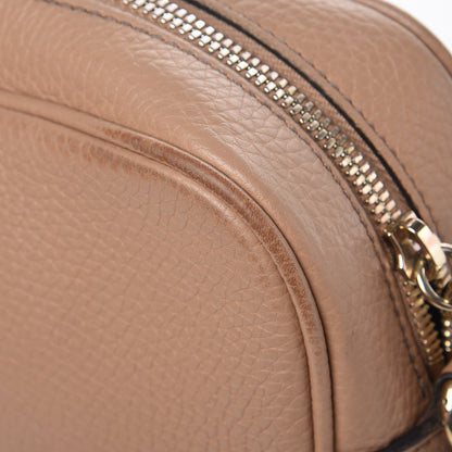 Gucci Pebbled Calfskin Small Soho Disco Bag Rose Beige 14 of 18