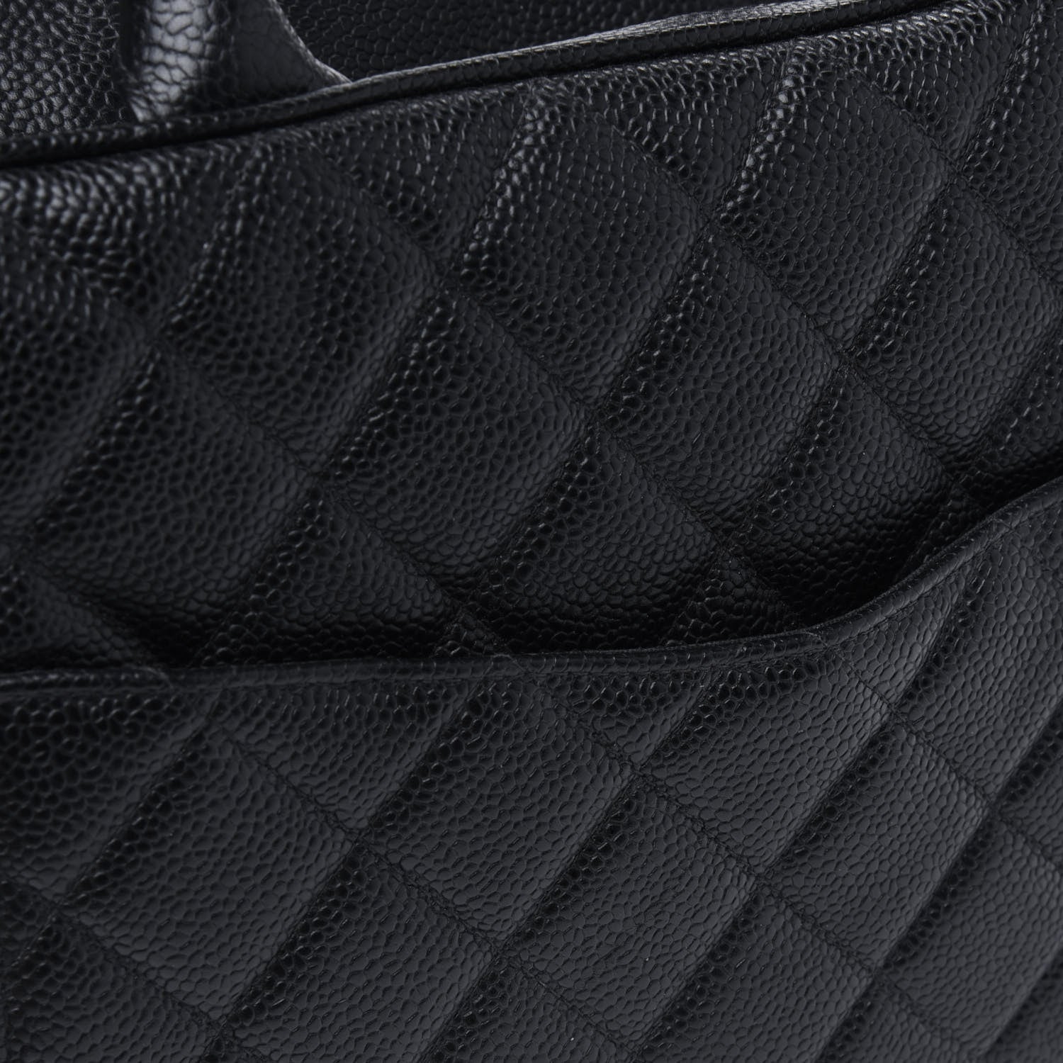 Chanel Caviar Quilted Large Bowler Black 17 of 17