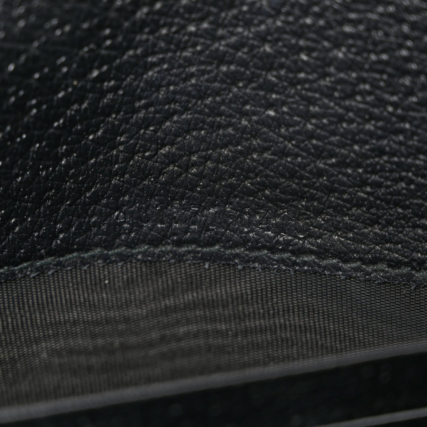 Calfskin Web Mini Dionysus Chain Wallet Black