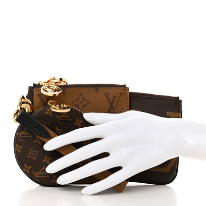 Louis Vuitton Reverse Monogram Giant Trio Pouch 2 of 10