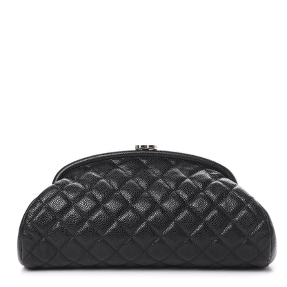 Chanel Caviar Quilted Timeless Clutch Black 1 of 10