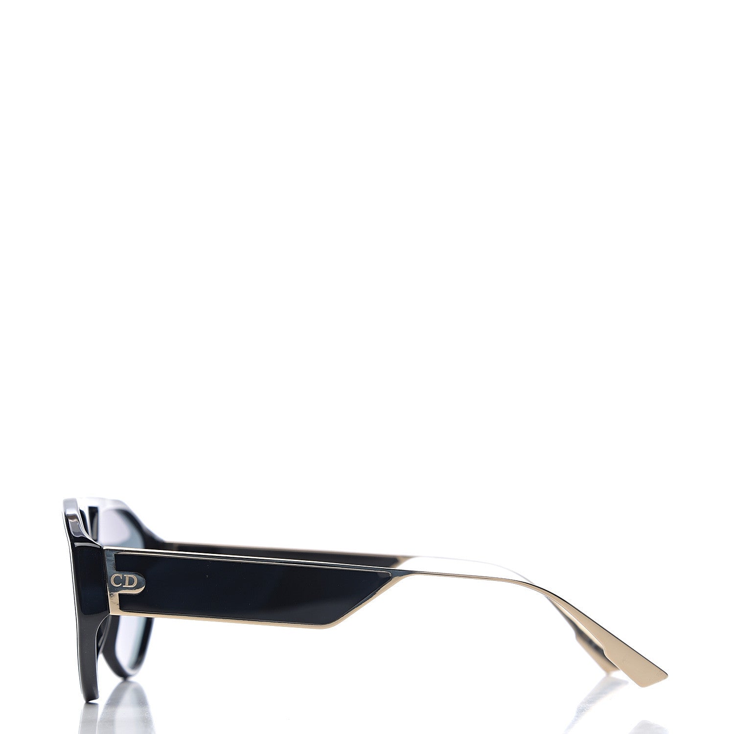 Christian Dior Clan 1 Aviator Sunglasses Black 3 of 8
