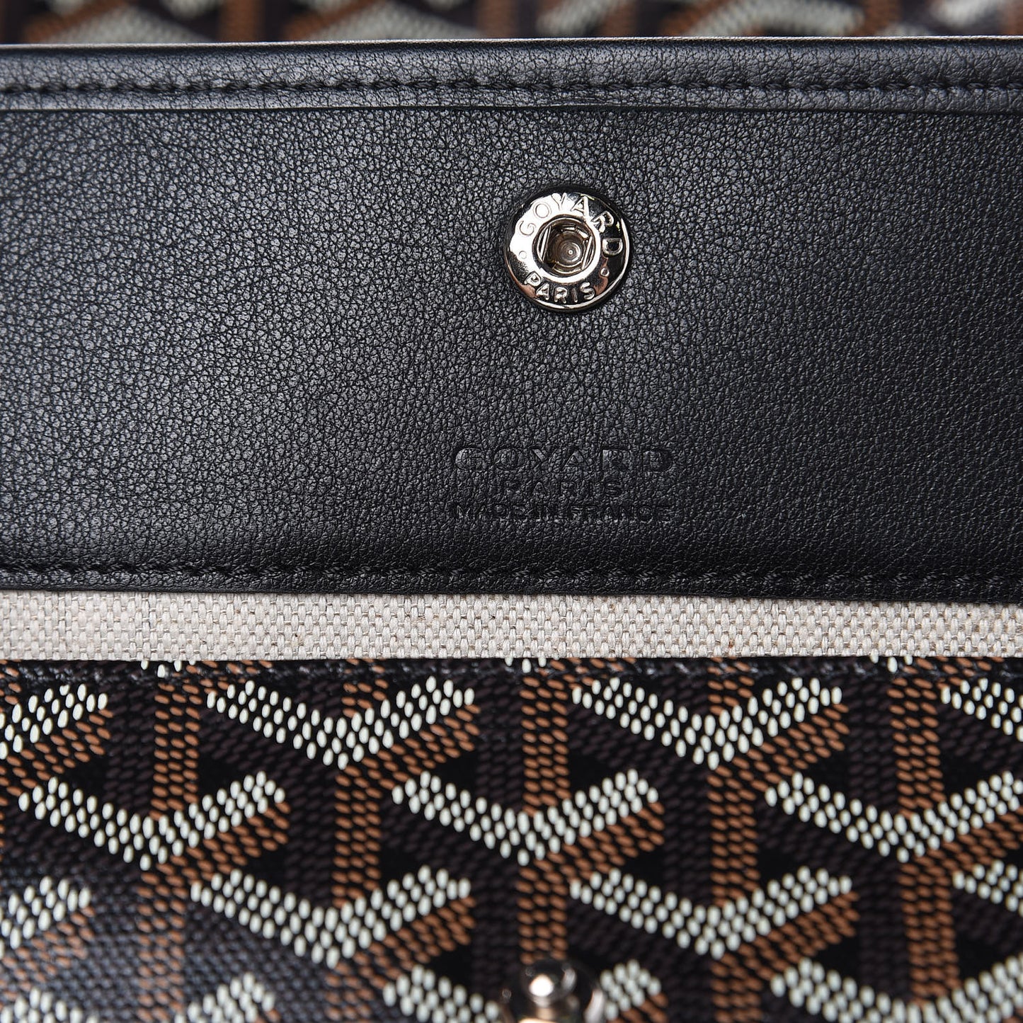Goyardine Saint Louis PM Black