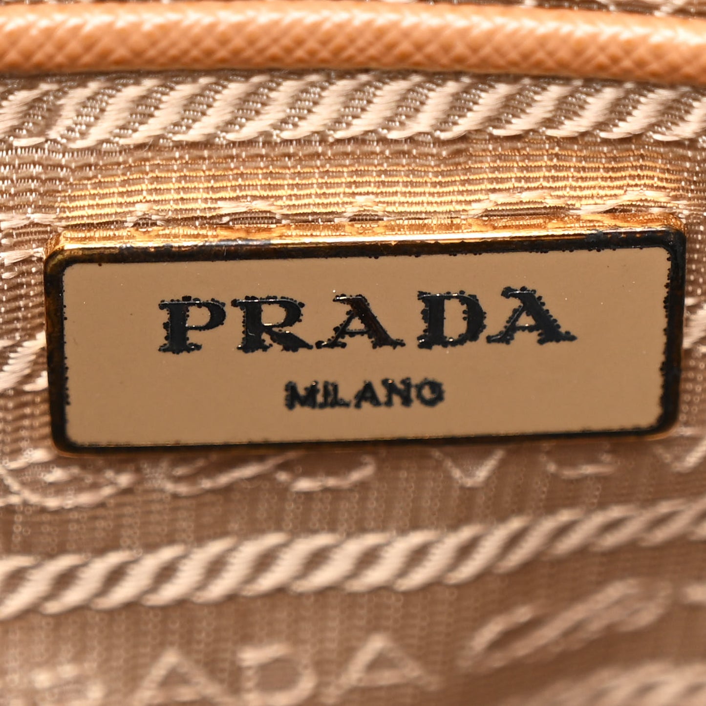 Saffiano Lux Parabole Tote Caramel