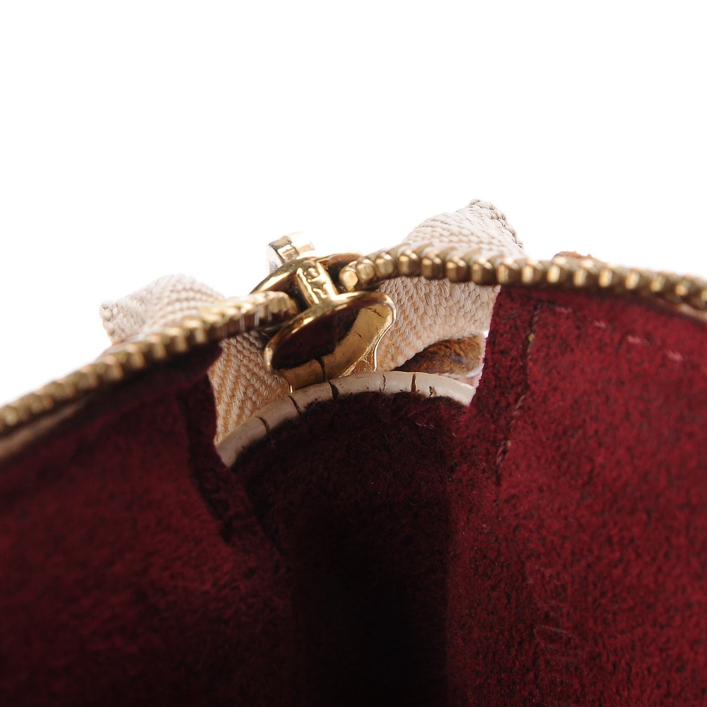 Monogram Multicolor Pochette Accessories White