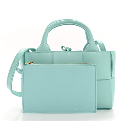 Bottega Veneta Nappa Maxi Intrecciato Mini Arco Tote Celadon 3 of 13