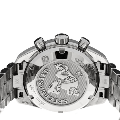 Omega Stainless Steel Diamond Bezel Mother of Pearl 38mm Speedmaster Chronograph Automatic Watch 324.15.38.40.05.001 4 of 5
