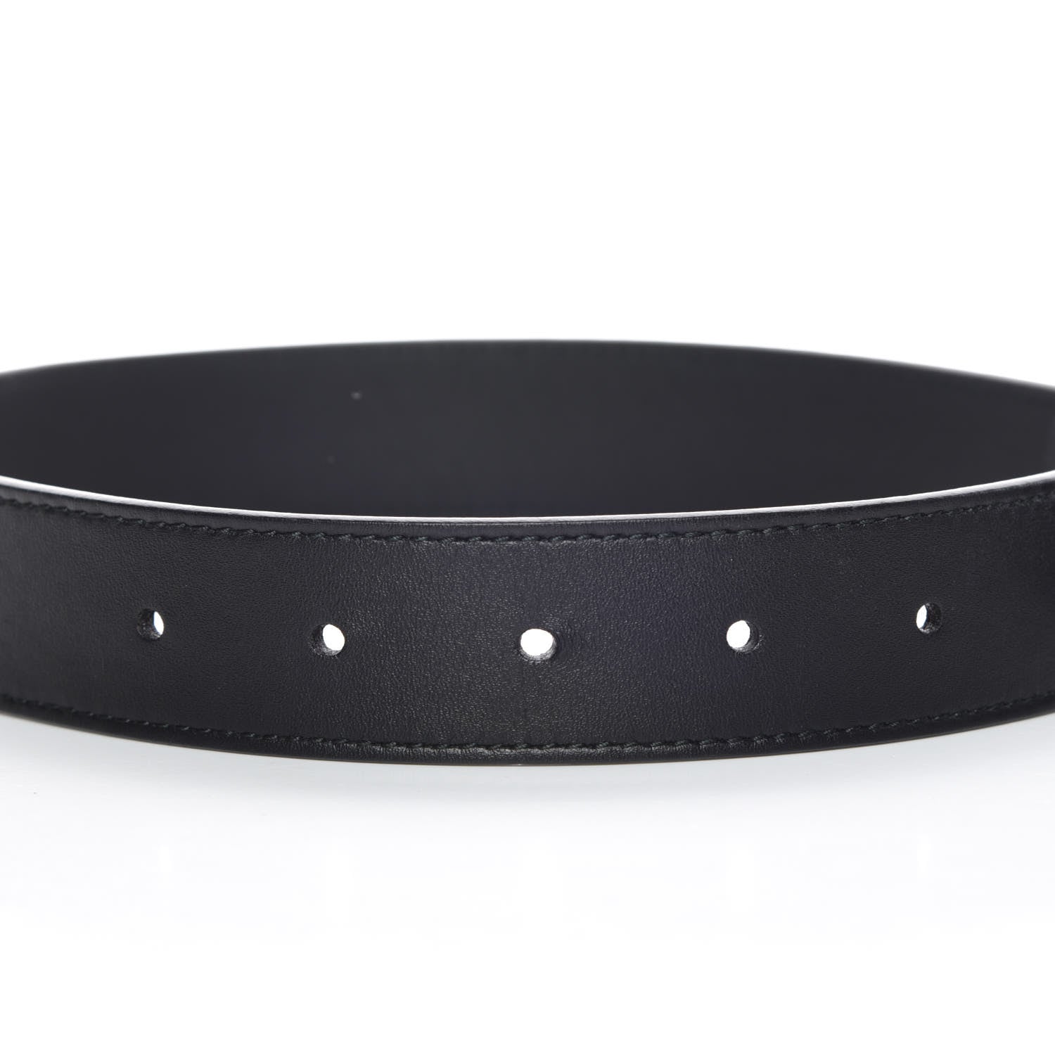 Gucci Calfskin Double G 30mm Belt 90 36 Black 4 of 8