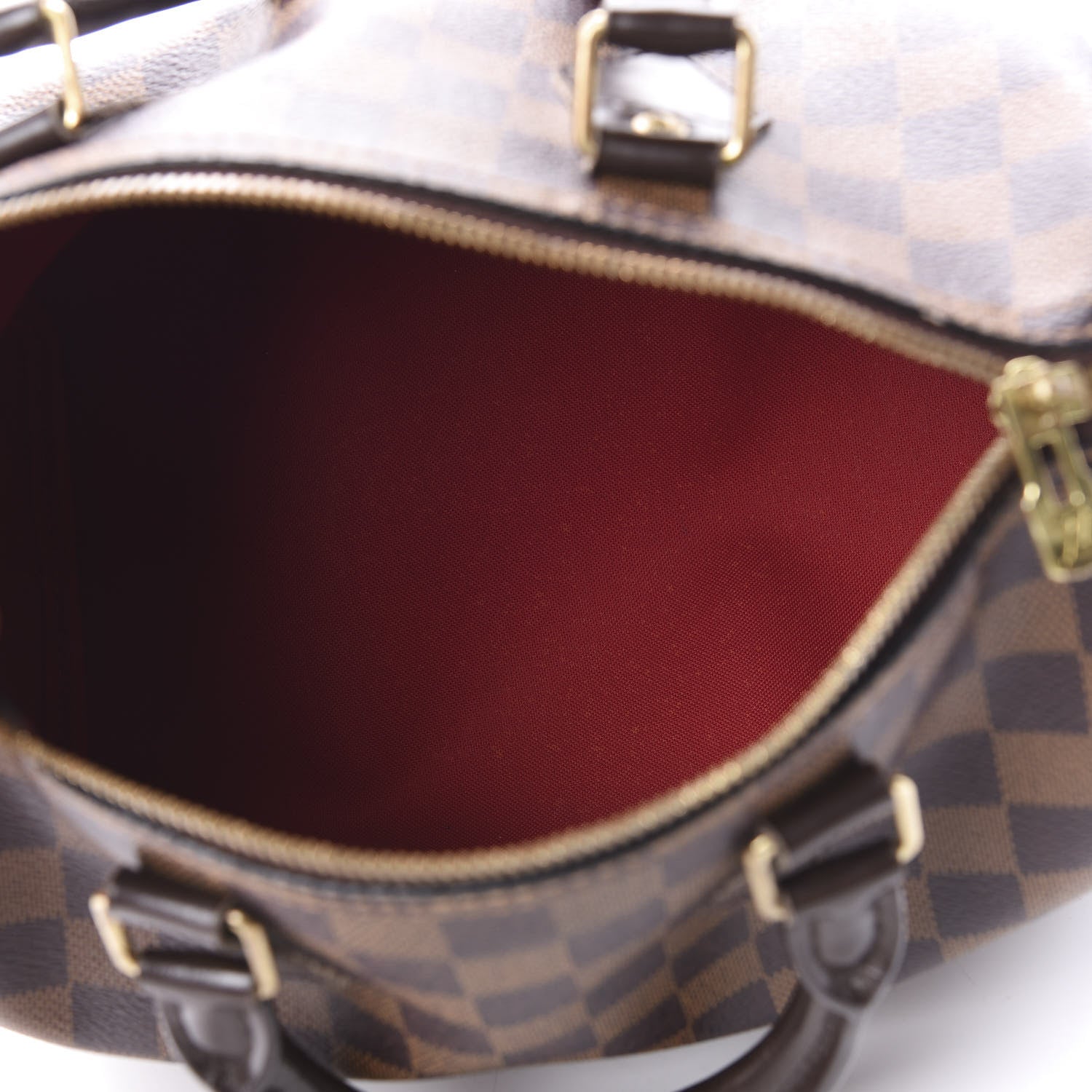 Louis Vuitton Damier Ebene Speedy Bandouliere 25 6 of 20
