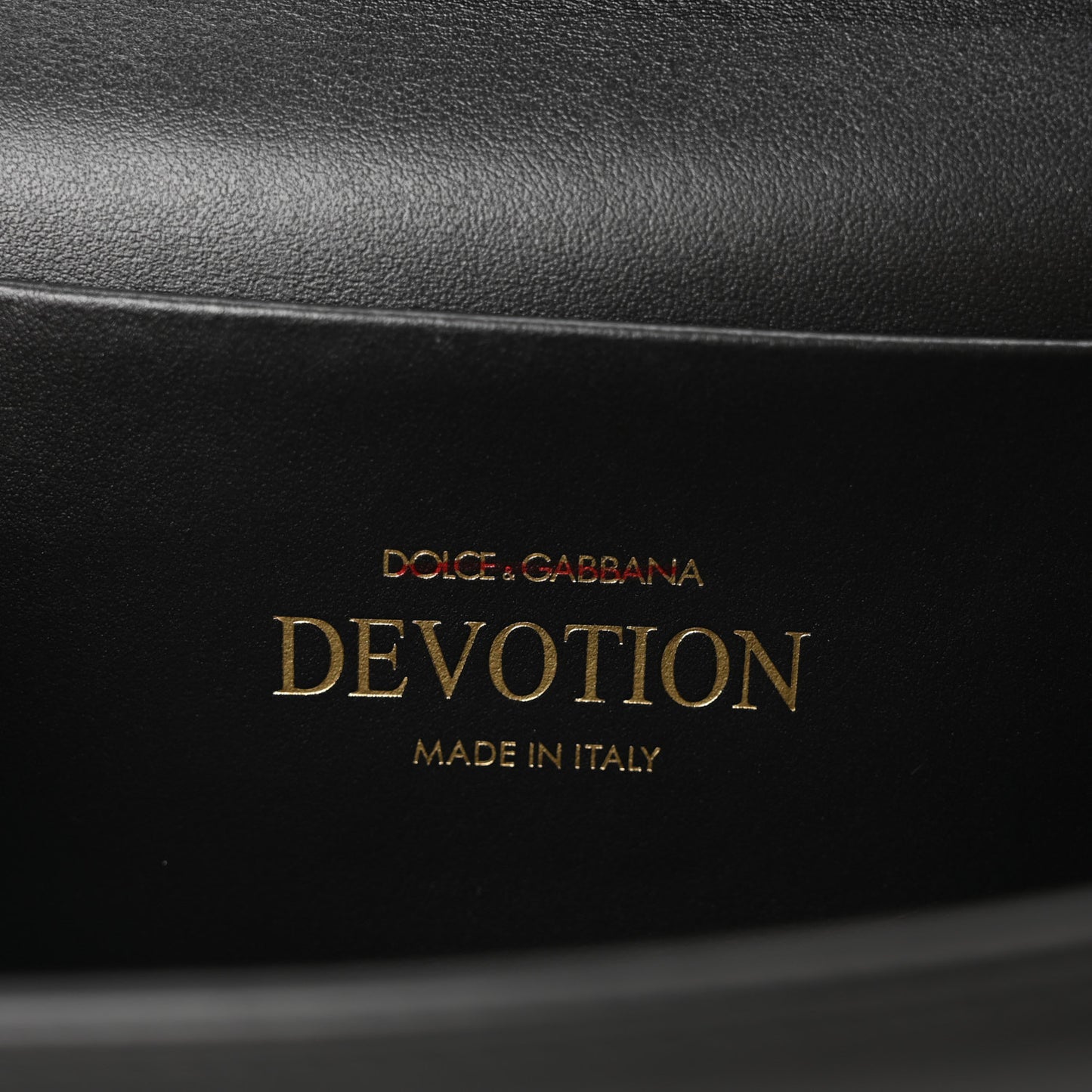 Smooth Calfskin Small Devotion Envelope Top Handle Bag Black