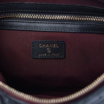 Chanel Caviar Quilted Medium Cosmetic Case Black 6 of 8