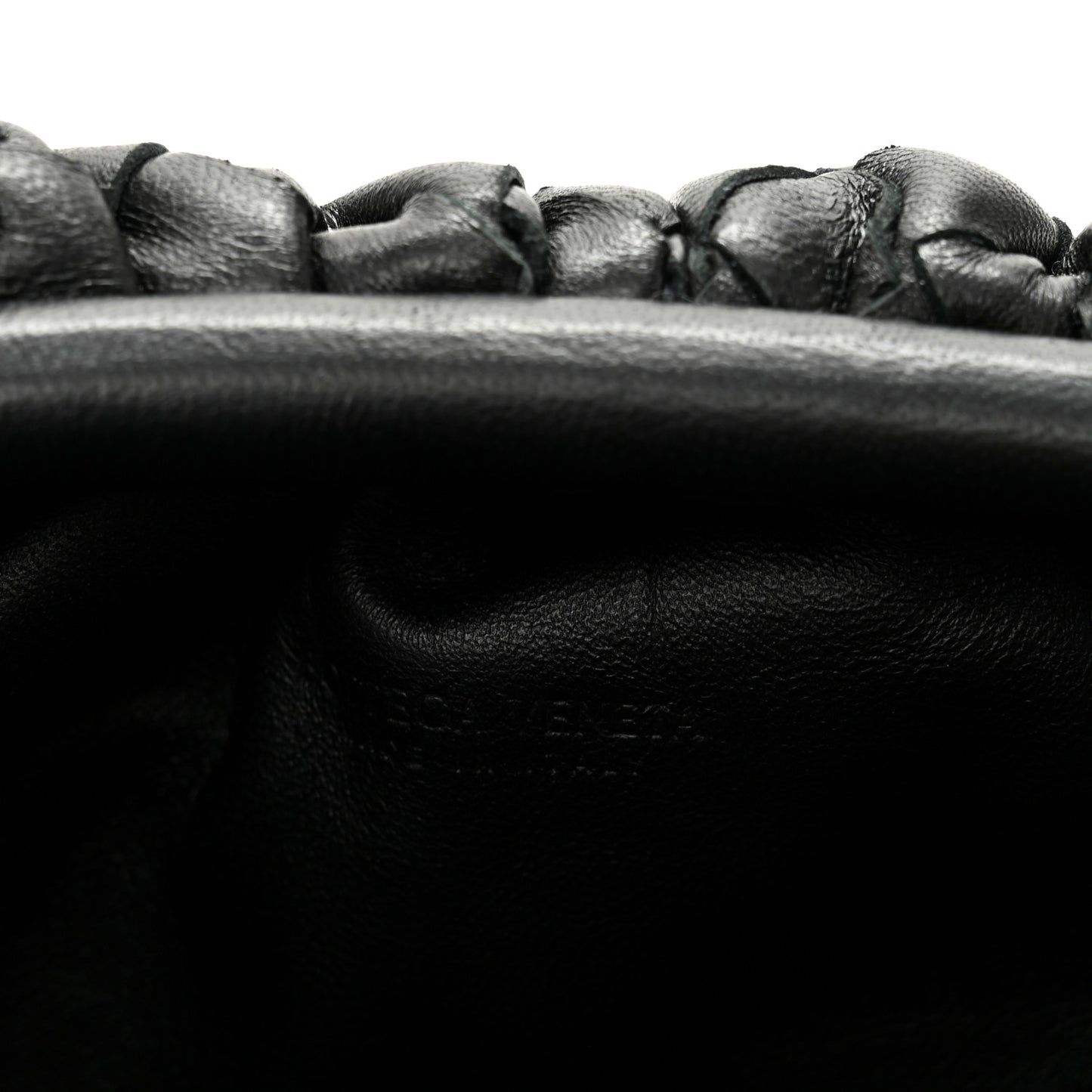 Nappa Intrecciato The Mini Pouch Black