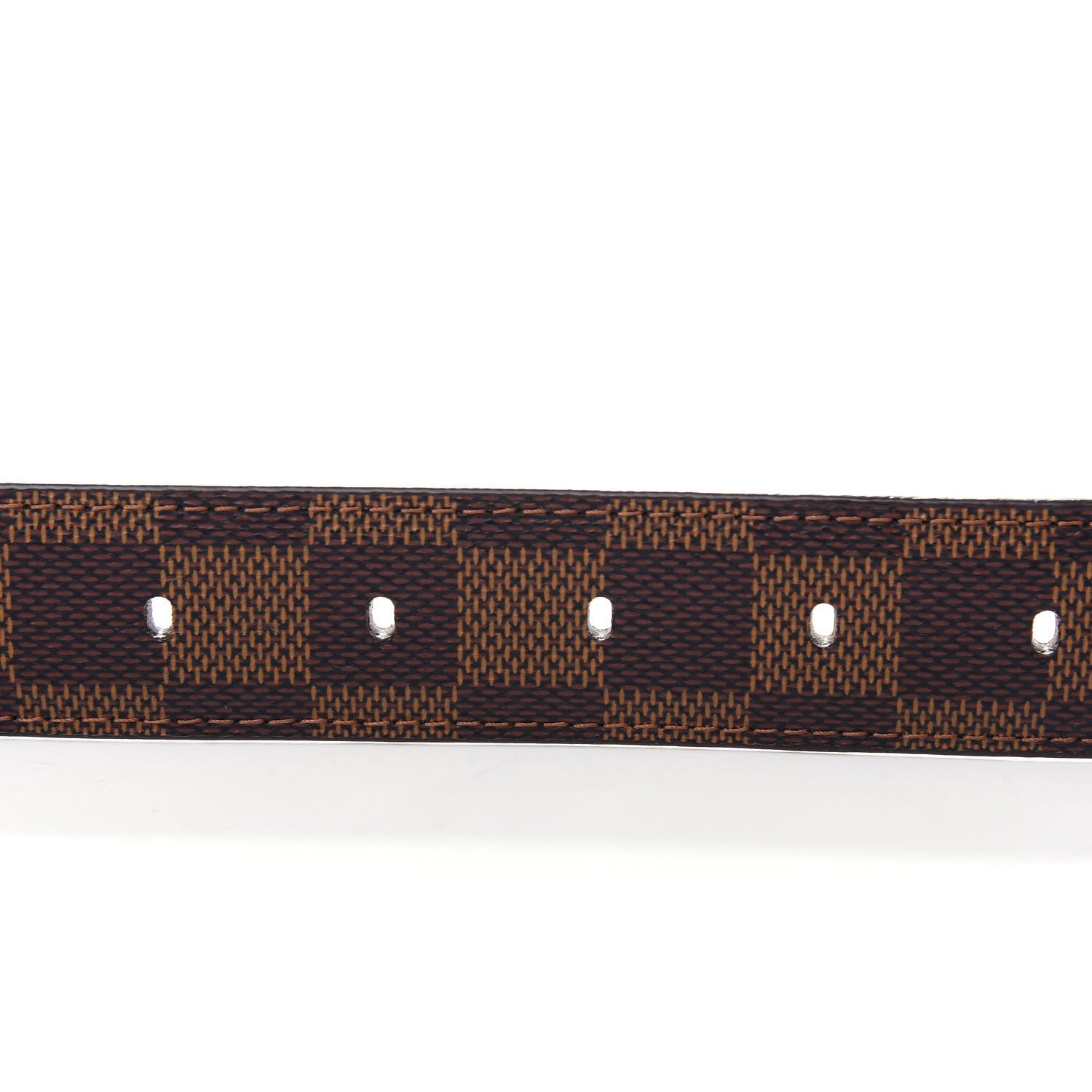 Louis Vuitton Damier Ebene 30mm Ellipse Belt 85 34 3 of 7