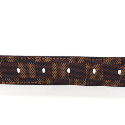 Louis Vuitton Damier Ebene 30mm Ellipse Belt 85 34 3 of 7