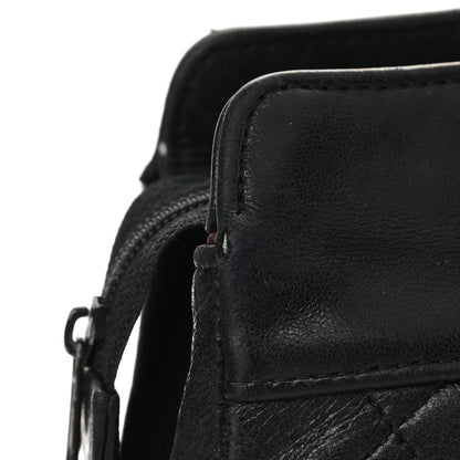 Chanel Lambskin Quilted Shoulder Bag Black 12 of 12
